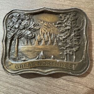 Men’s vintage belt buckle